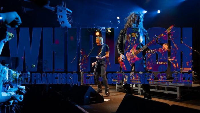 Watch Metallica perform "Whiplash" in San Francisco