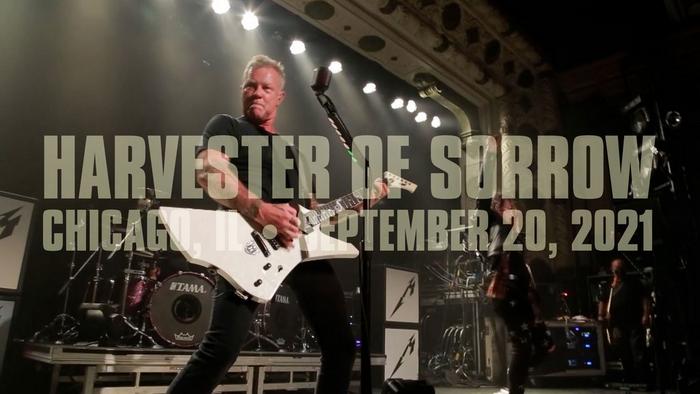 Watch Metallica perform "Harvester of Sorrow" in Chicago