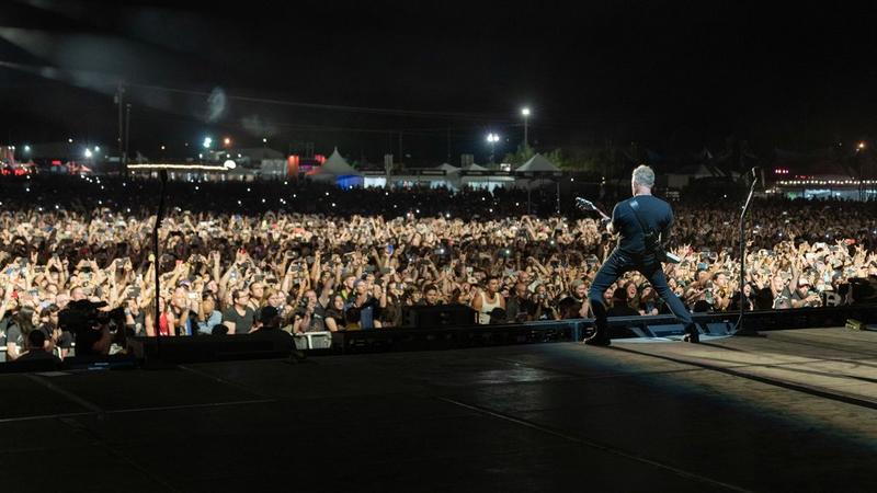 Metallica at Louder Than Life at Highland Festival Grounds at KY 