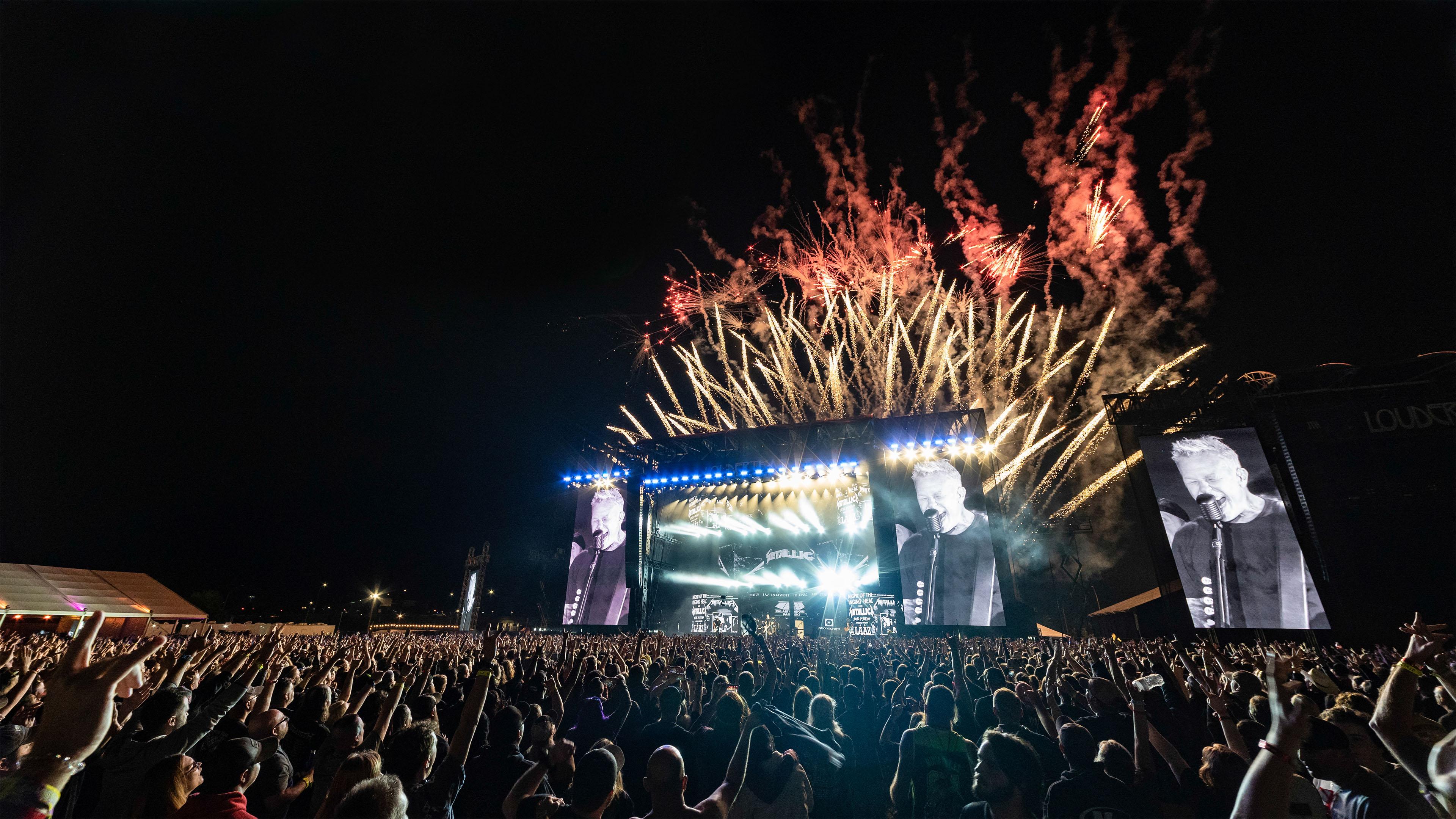 Metallica at Louder Than Life at Highland Festival Grounds at KY 