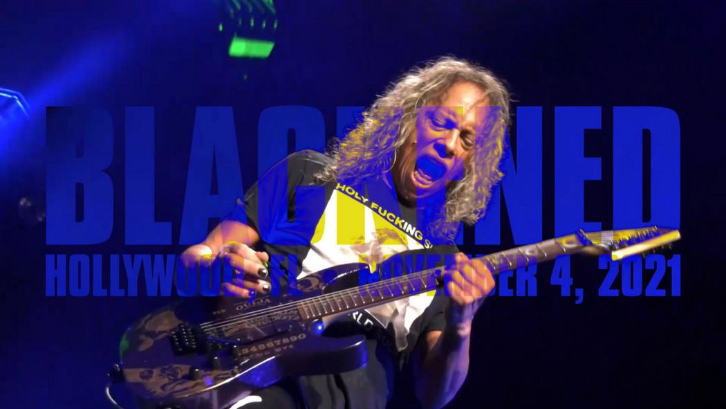 Watch Metallica perform &quot;Blackened&quot; in Hollywood