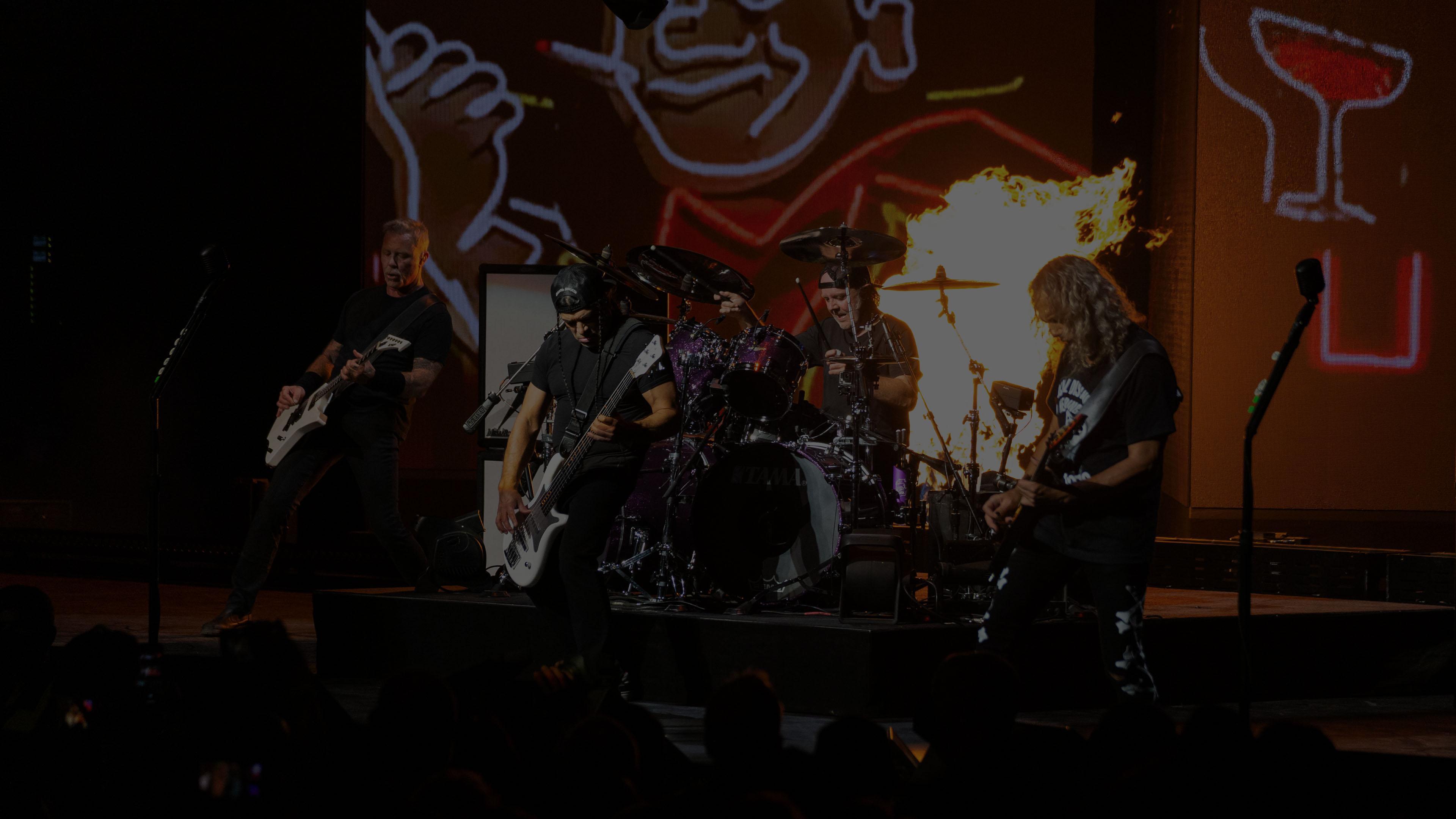 Metallica at Hard Rock Live at Seminole Hard Rock Hotel & Casino in Hollywood, FL on November 4, 2021