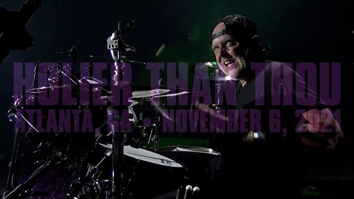 Watch Metallica perform "Holier Than Thou" in Atlanta