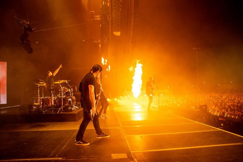 Metallica at Welcome to Rockville at Daytona International Speedway in ...