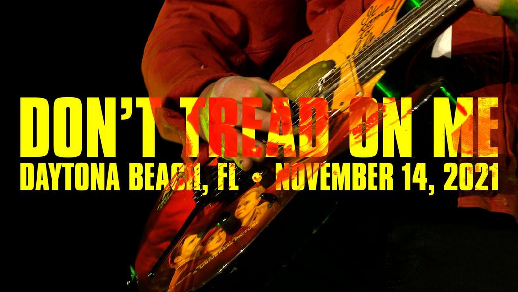 Watch Metallica perform &quot;Don&#x27;t Tread On Me&quot; in Daytona Beach