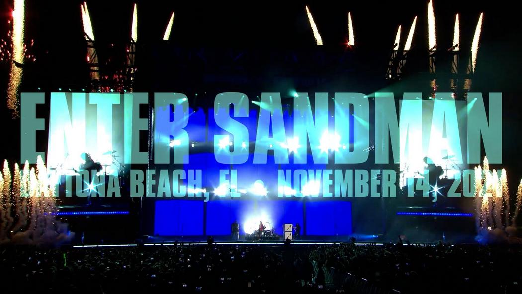 Watch Metallica perform &quot;Enter Sandman&quot; in Daytona Beach