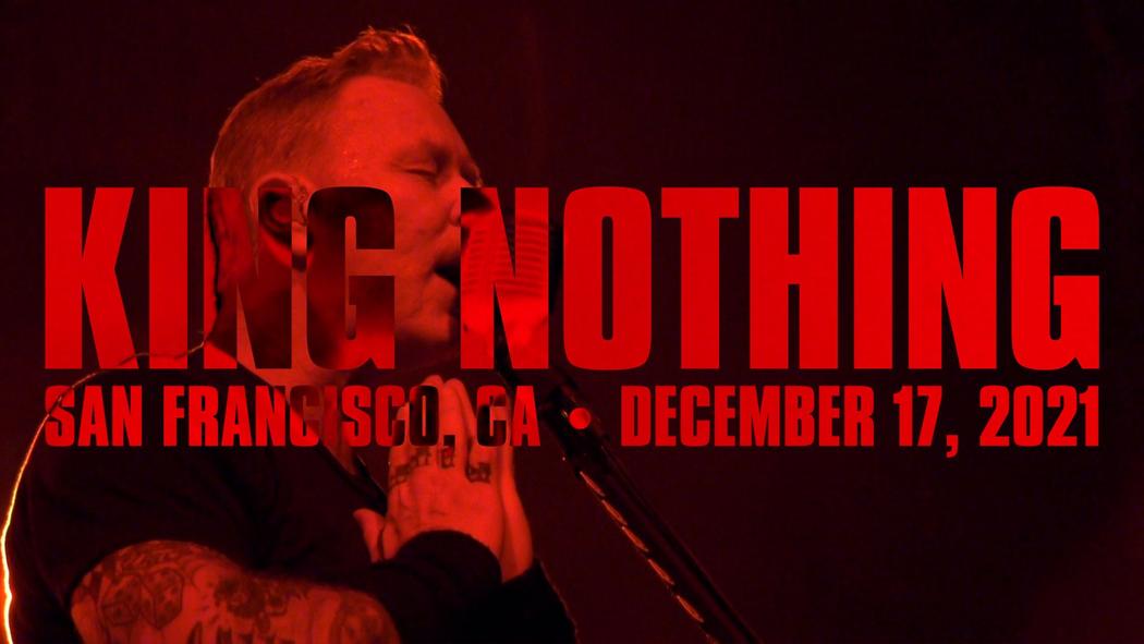 Watch Metallica perform &quot;King Nothing&quot; in San Francisco