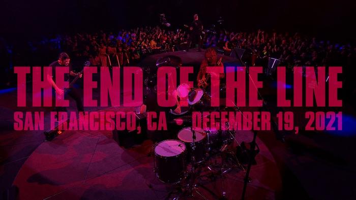 Watch Metallica perform "The End of the Line" in San Francisco