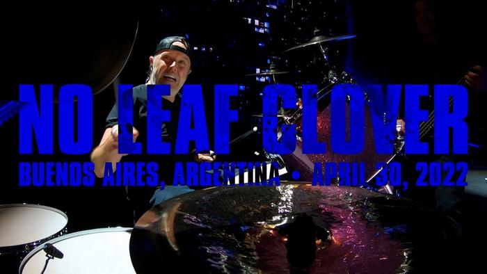 Watch Metallica perform "No Leaf Clover" live at Campo Argentino de Polo in Buenos Aires, Argentina on April 30, 2022.