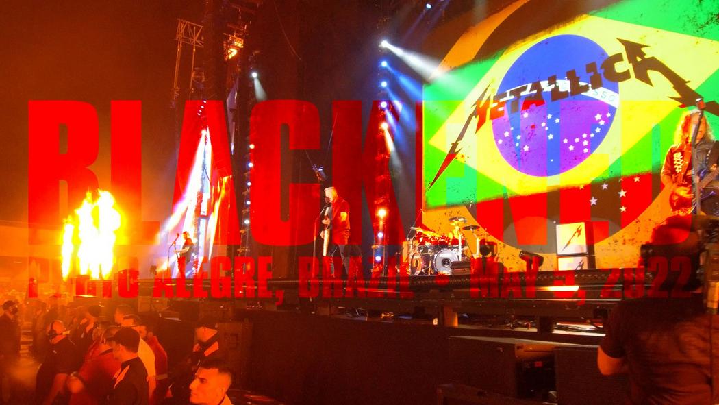 Watch Metallica perform &quot;Blackened&quot; live at Estacionamento da FIERGS in Porto Alegre, Brazil on May 5, 2022.
