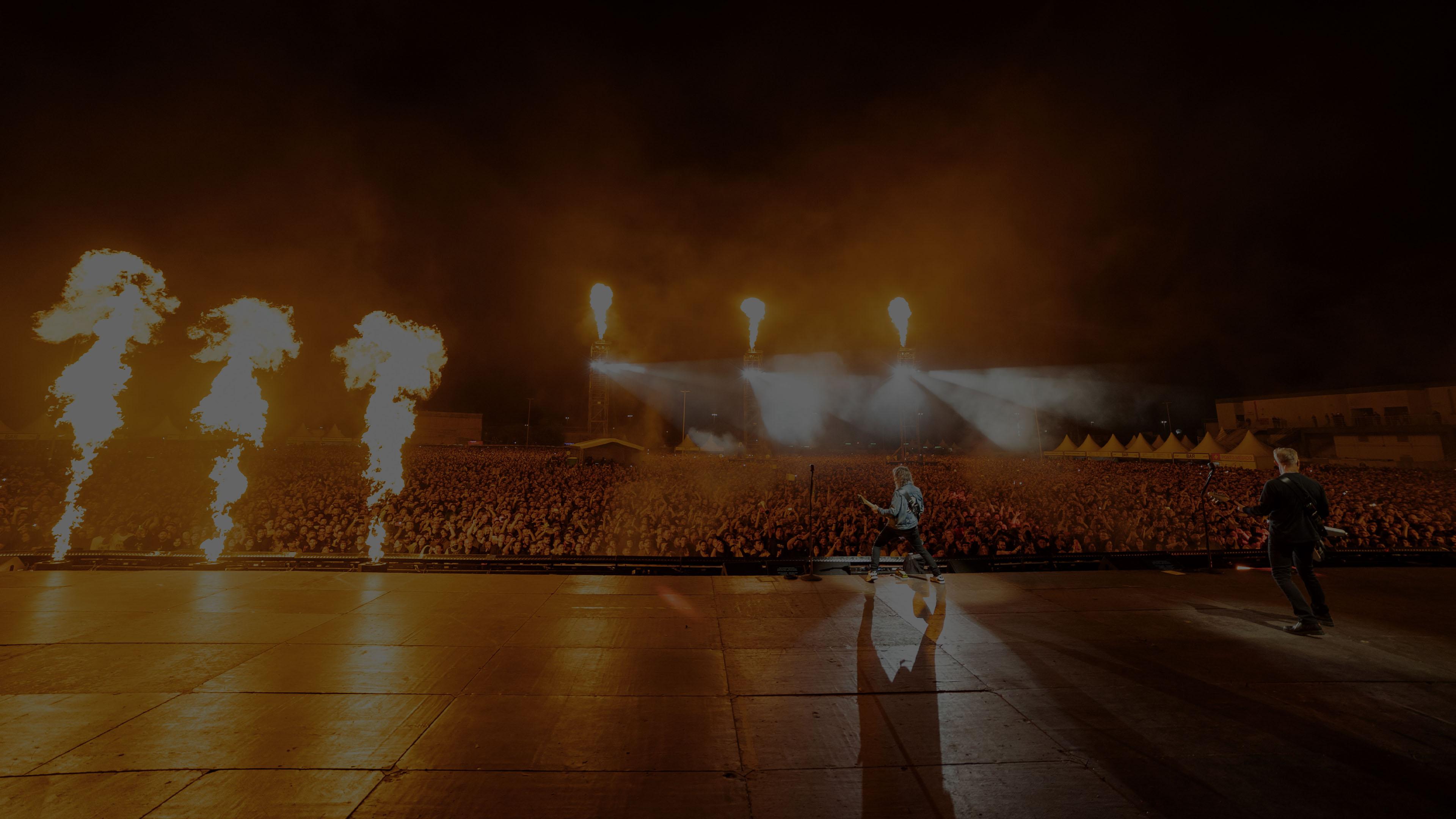 Metallica at Estacionamento da FIERGS in Porto Alegre, Brazil on May 5, 2022