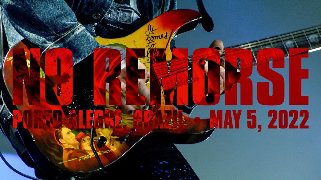 Watch Metallica perform &quot;No Remorse&quot; live at Estacionamento da FIERGS in Porto Alegre, Brazil on May 5, 2022.