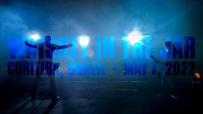 Watch Metallica perform "Whiskey in the Jar" live at Estádio Couto Pereira in Curitiba, Brazil on May 7, 2022.