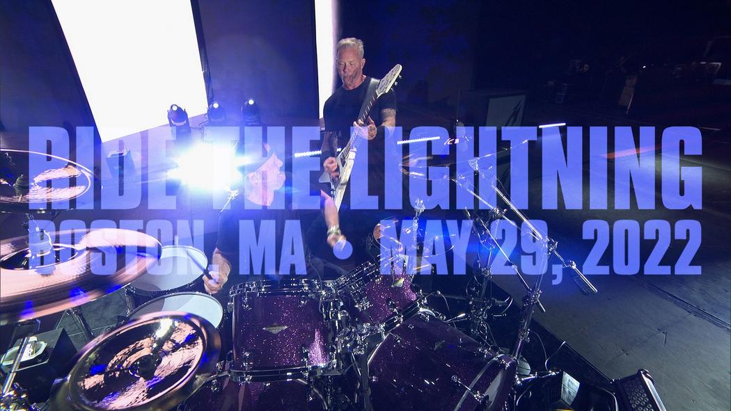 Watch Metallica perform &quot;Ride the Lightning&quot; live at Boston Calling in Boston, Massachusetts on May 29, 2022.