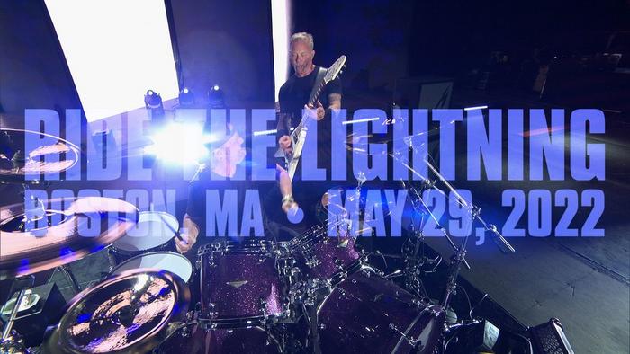 Watch Metallica perform "Ride the Lightning" live at Boston Calling in Boston, Massachusetts on May 29, 2022.