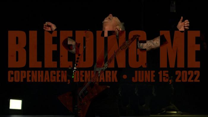 Watch Metallica perform "Bleeding Me" live at Copenhell in Copenhagen, Denmark on June 15, 2022.