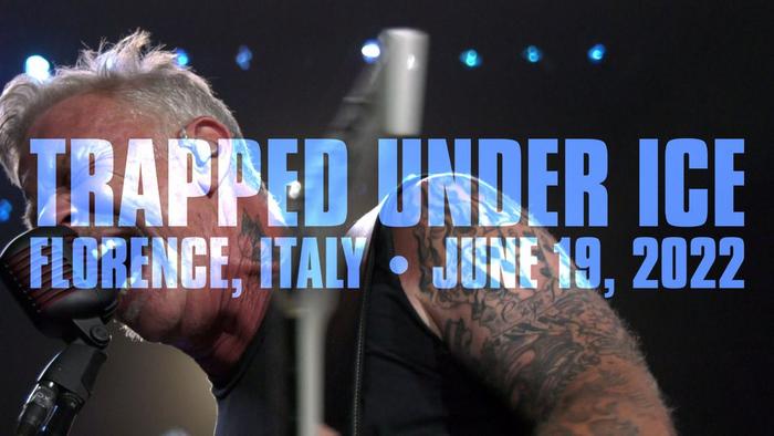 Watch Metallica perform "Trapped Under Ice" live at Firenze Rocks in Florence, Italy on June 19, 2022.