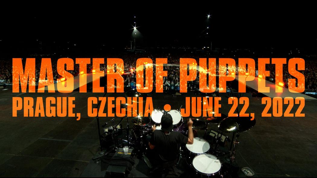 Watch Metallica perform &quot;Master of Puppets&quot; live at Prague Rocks in Prague, Czechia on June 22, 2022.