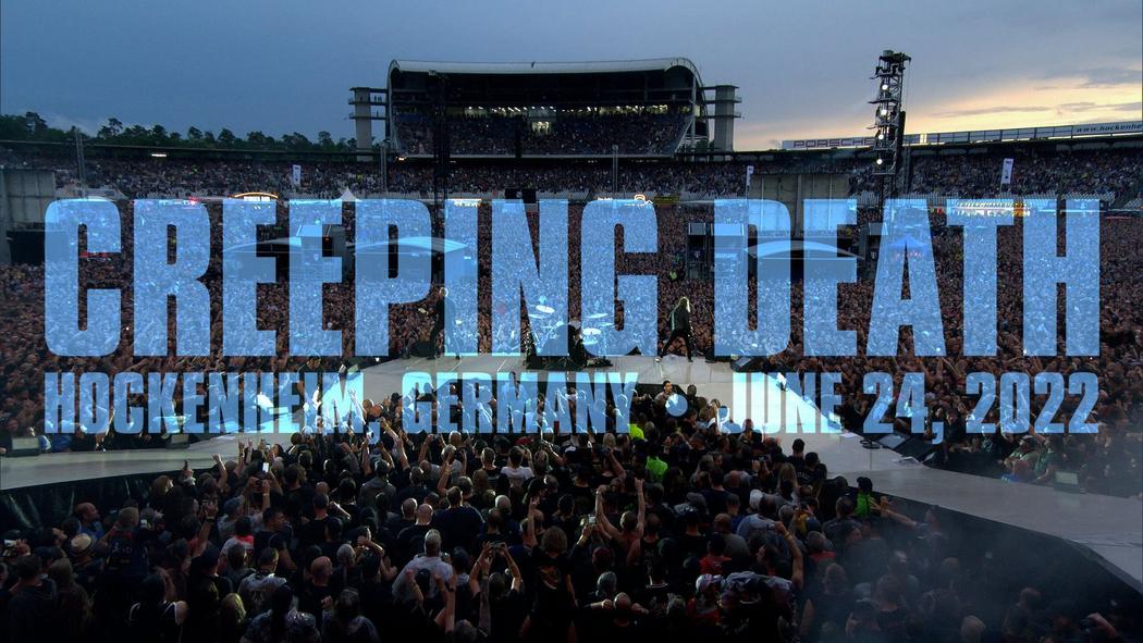 Watch Metallica perform &quot;Creeping Death&quot; live at Download Germany in Hockenheim, Germany on June 24, 2022.