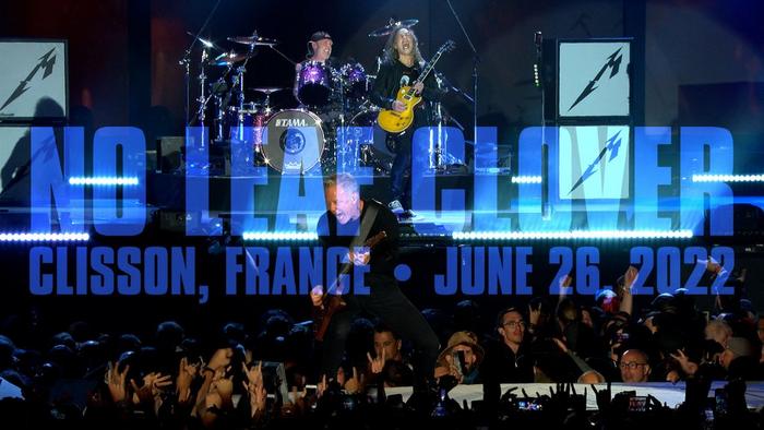 Watch Metallica perform "No Leaf Clover" live at Hellfest in Clisson, France on June 26, 2022.