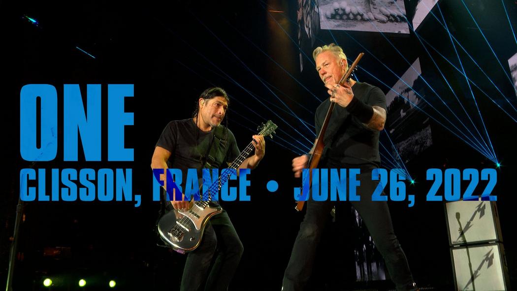 Watch Metallica perform &quot;One&quot; live at Hellfest in Clisson, France on June 26, 2022.