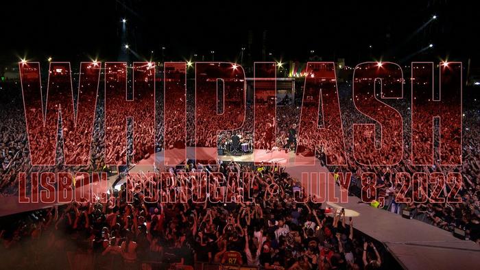 Watch Metallica perform "Whiplash" live at NOS Alive in Lisbon, Portugal on July 8, 2022.