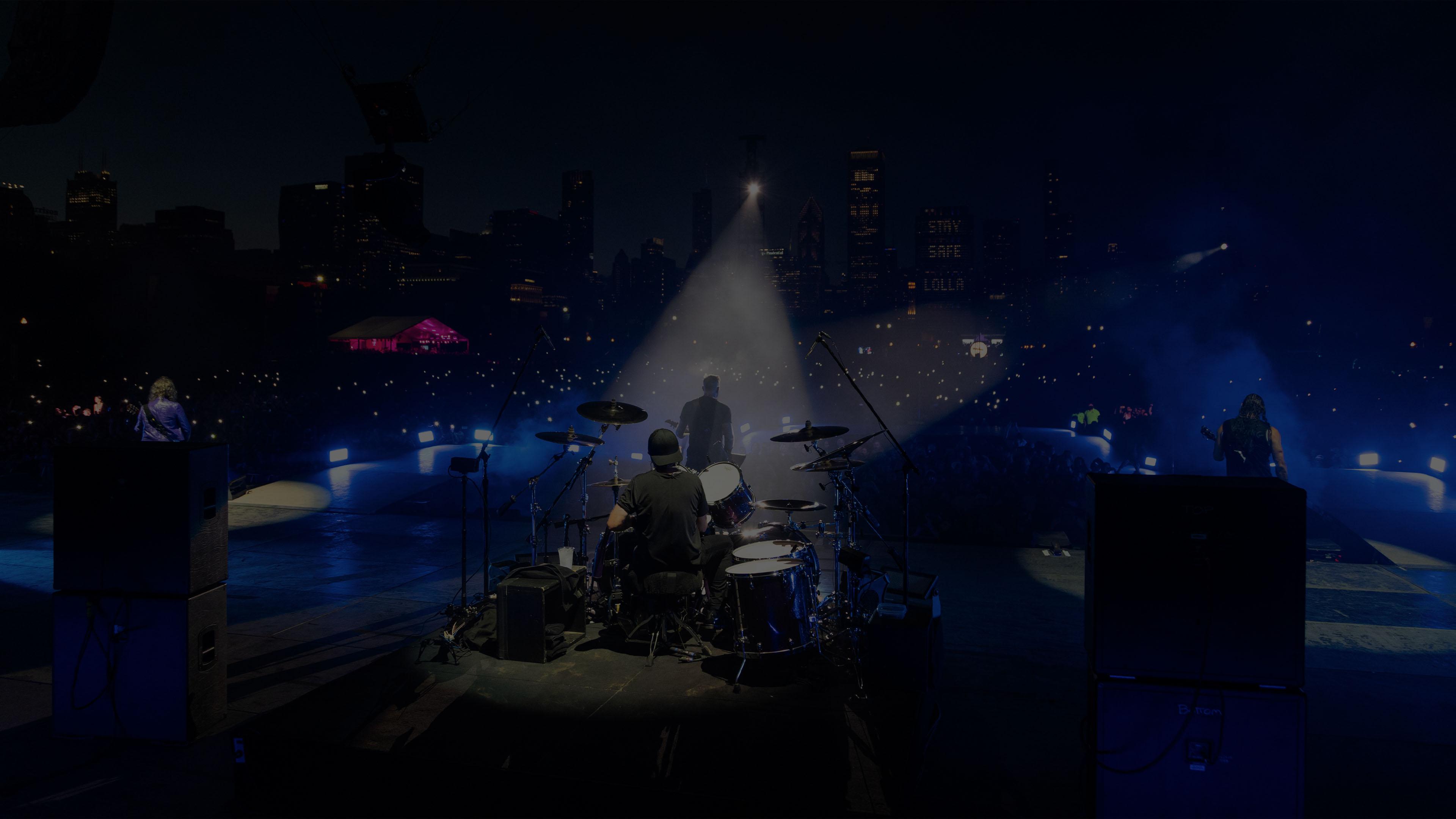 Metallica at Lollapalooza at Grant Park in Chicago, IL on July 28, 2022