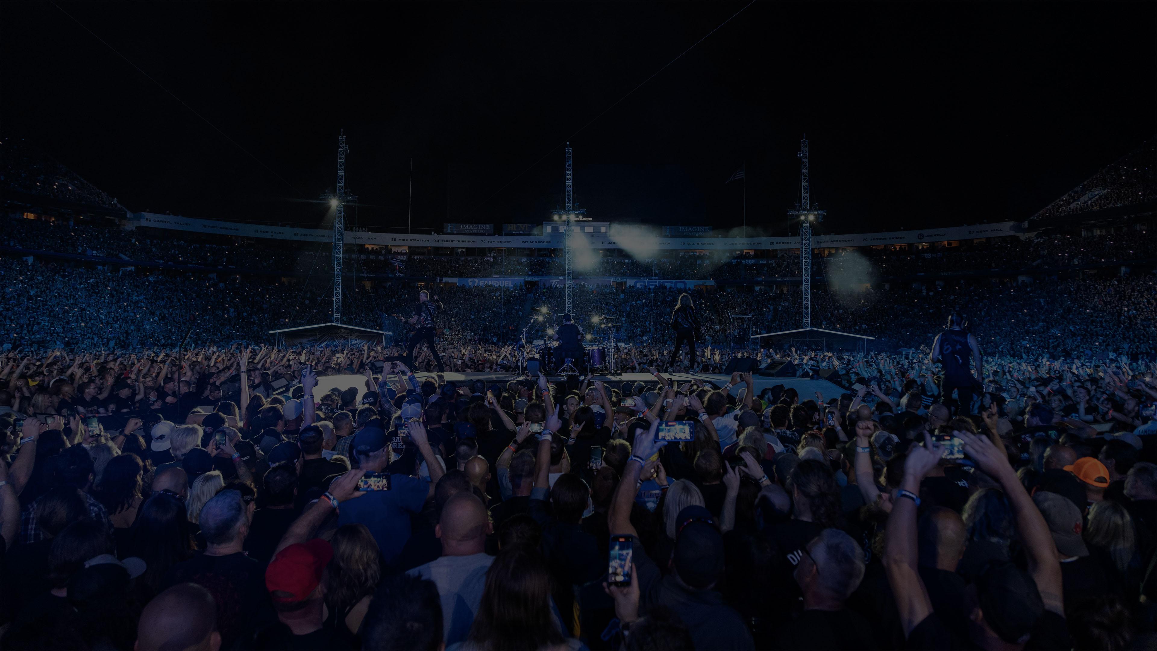 Metallica at Highmark Stadium in Buffalo, NY on August 11, 2022