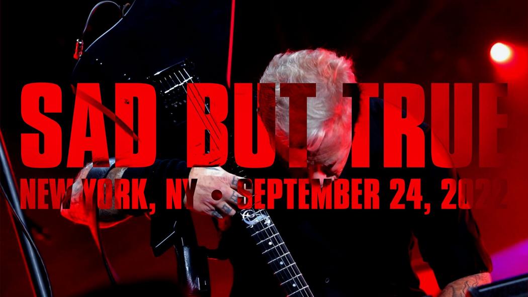 Watch Metallica perform &quot;Sad But True&quot; live at the Global Citizen Festival in New York, NY on September 24, 2022.
