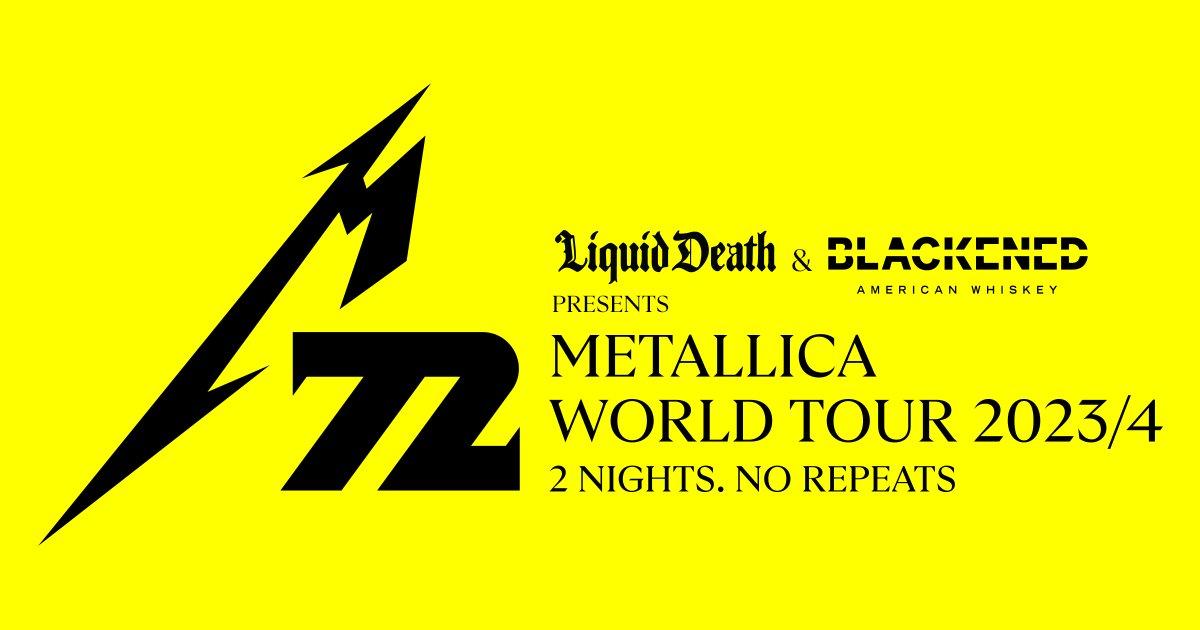 metallica m 72 tour