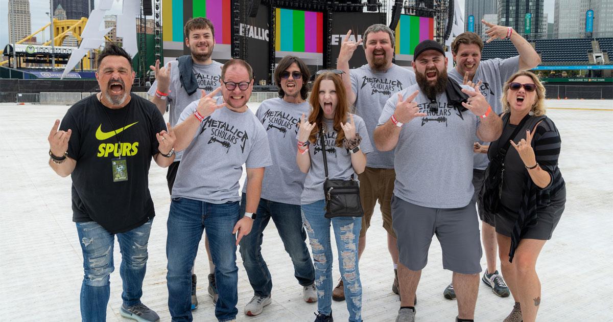 Metallica Scholars PNC Park Chat-In-The-Seats