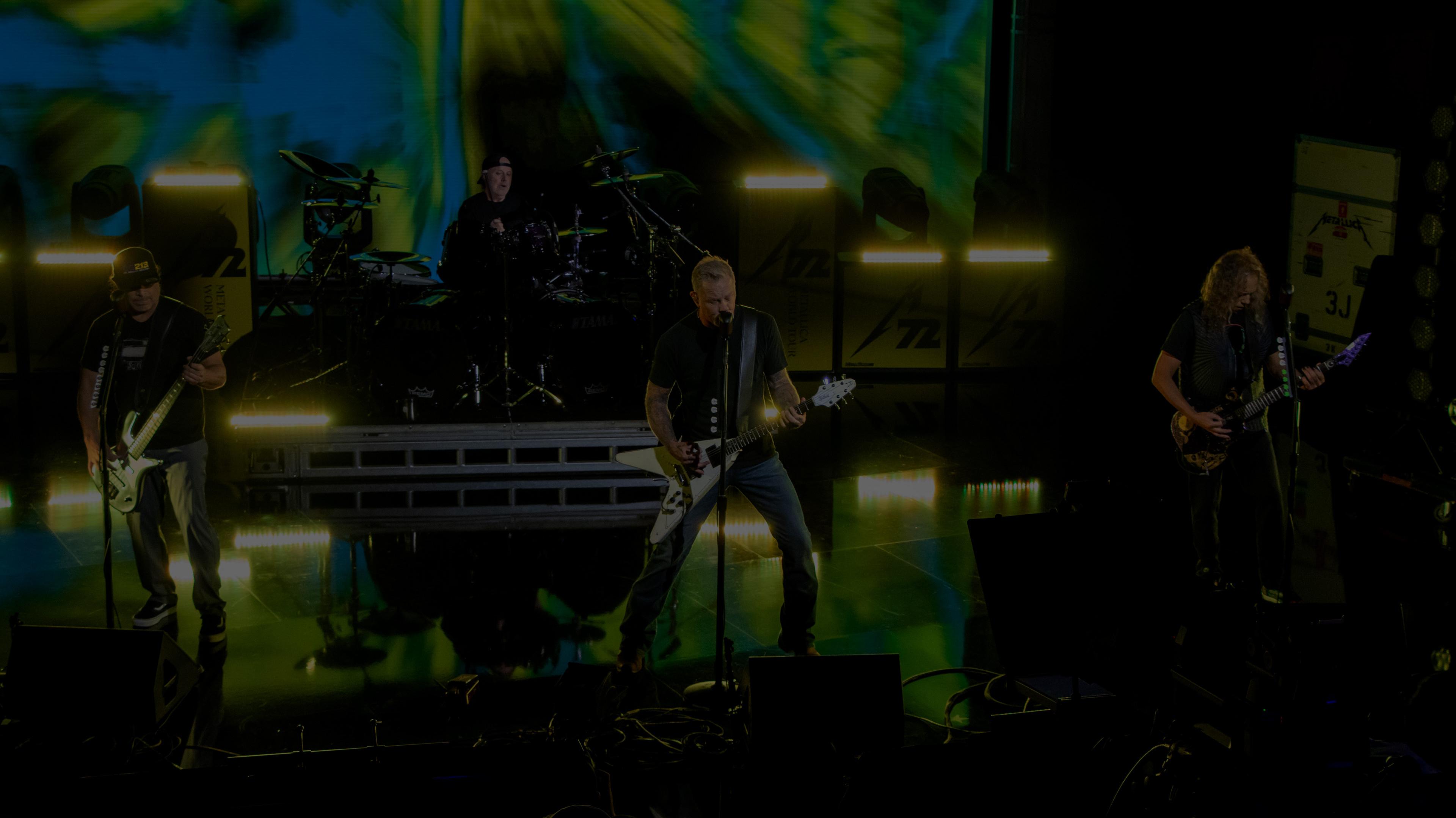 Metallica on Jimmy Kimmel Live! in Los Angeles, CA on April 10, 2023