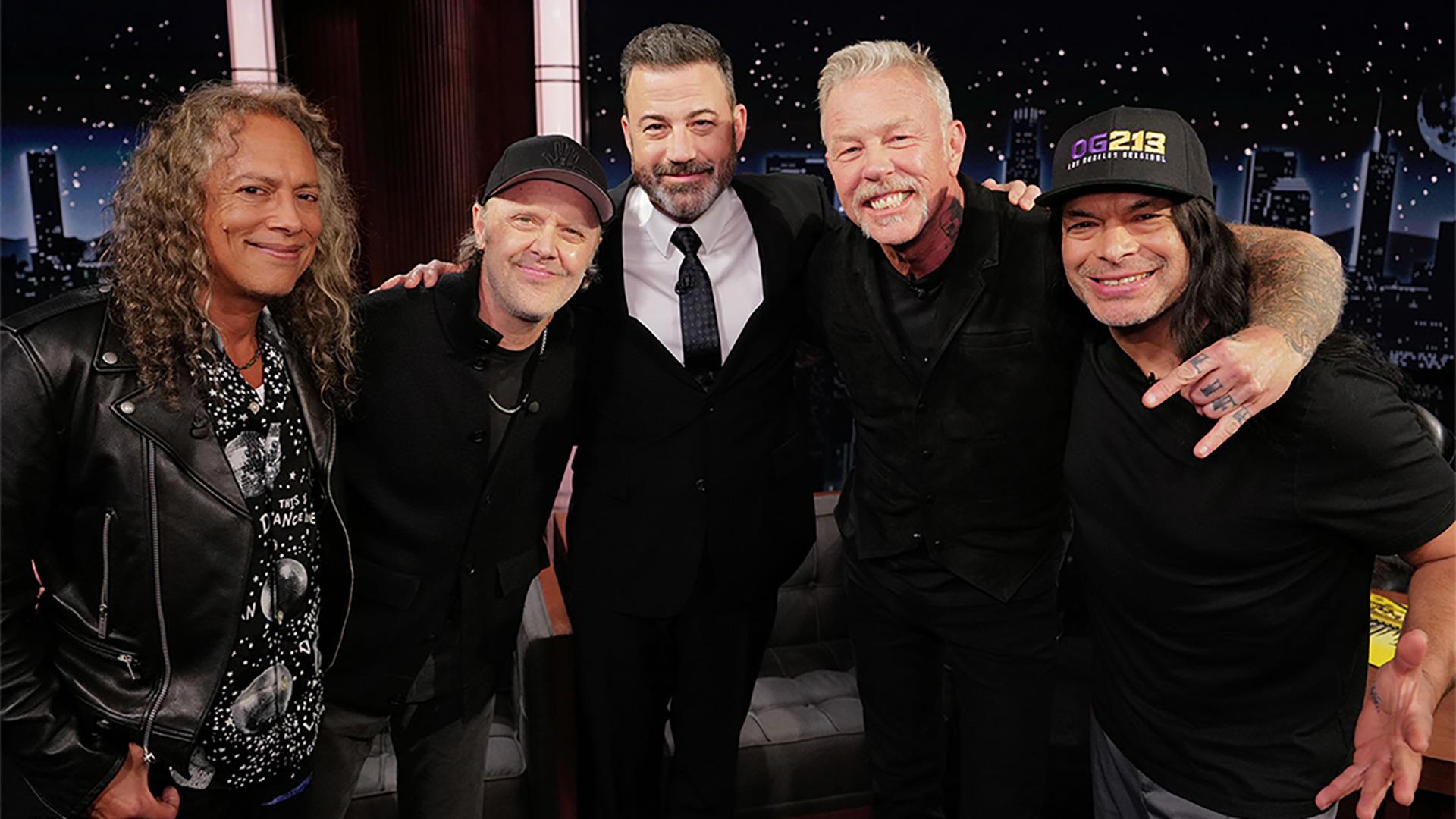 Metallica Photo Gallery Jimmy Kimmel Live! April 10, 2023