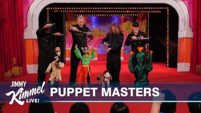 Can Metallica Master Actual Puppets? (Jimmy Kimmel Live! - April 12, 2023)