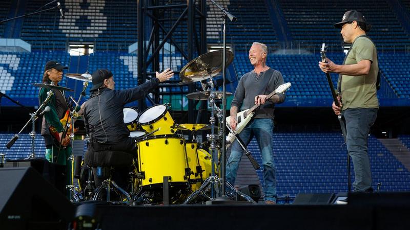 Metallica Photo Gallery: Rehearsals - May 25, 2023