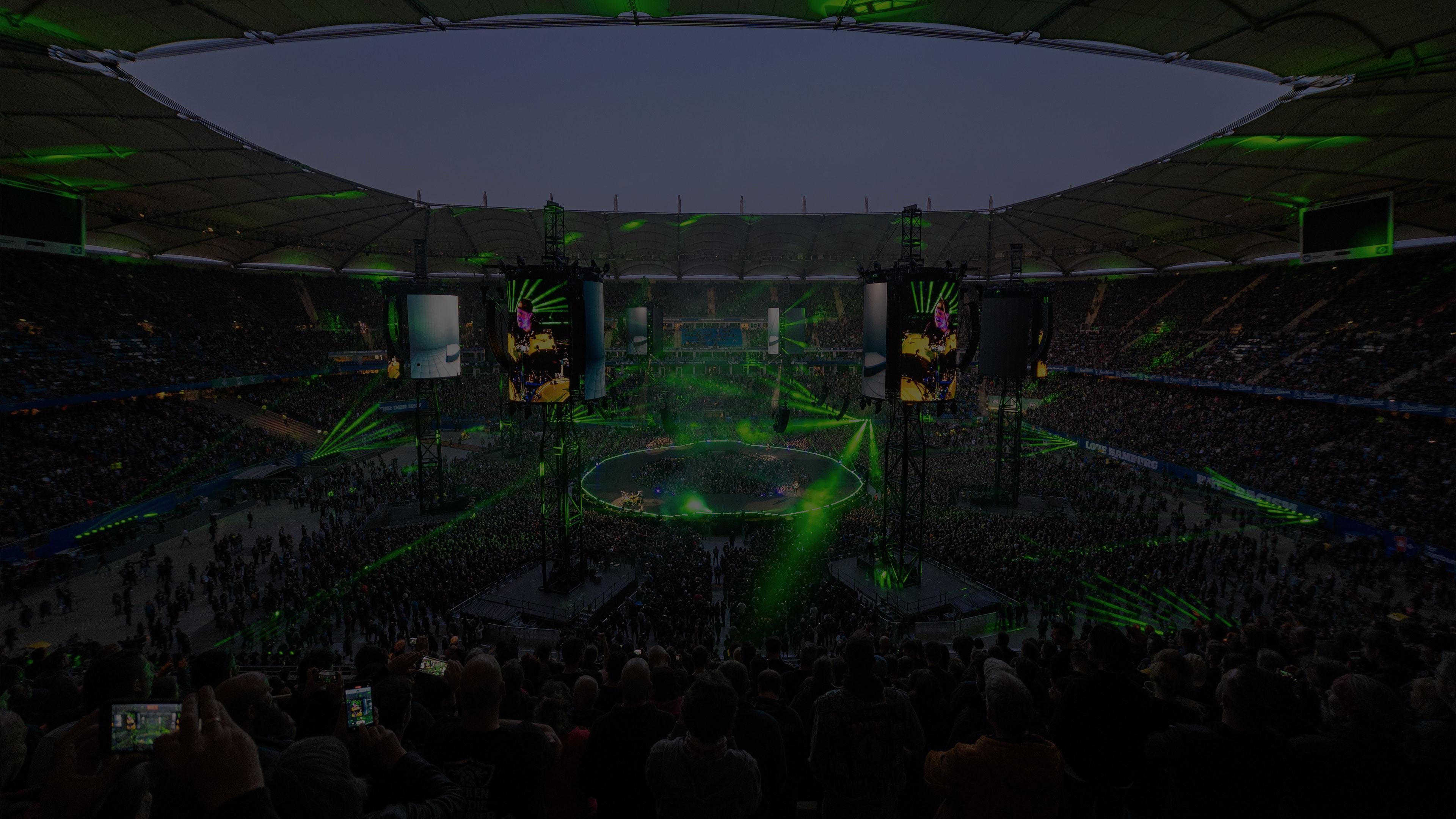 Metallica at Volksparkstadion in Hamburg, Germany on May 26, 2023 on the M72 World Tour