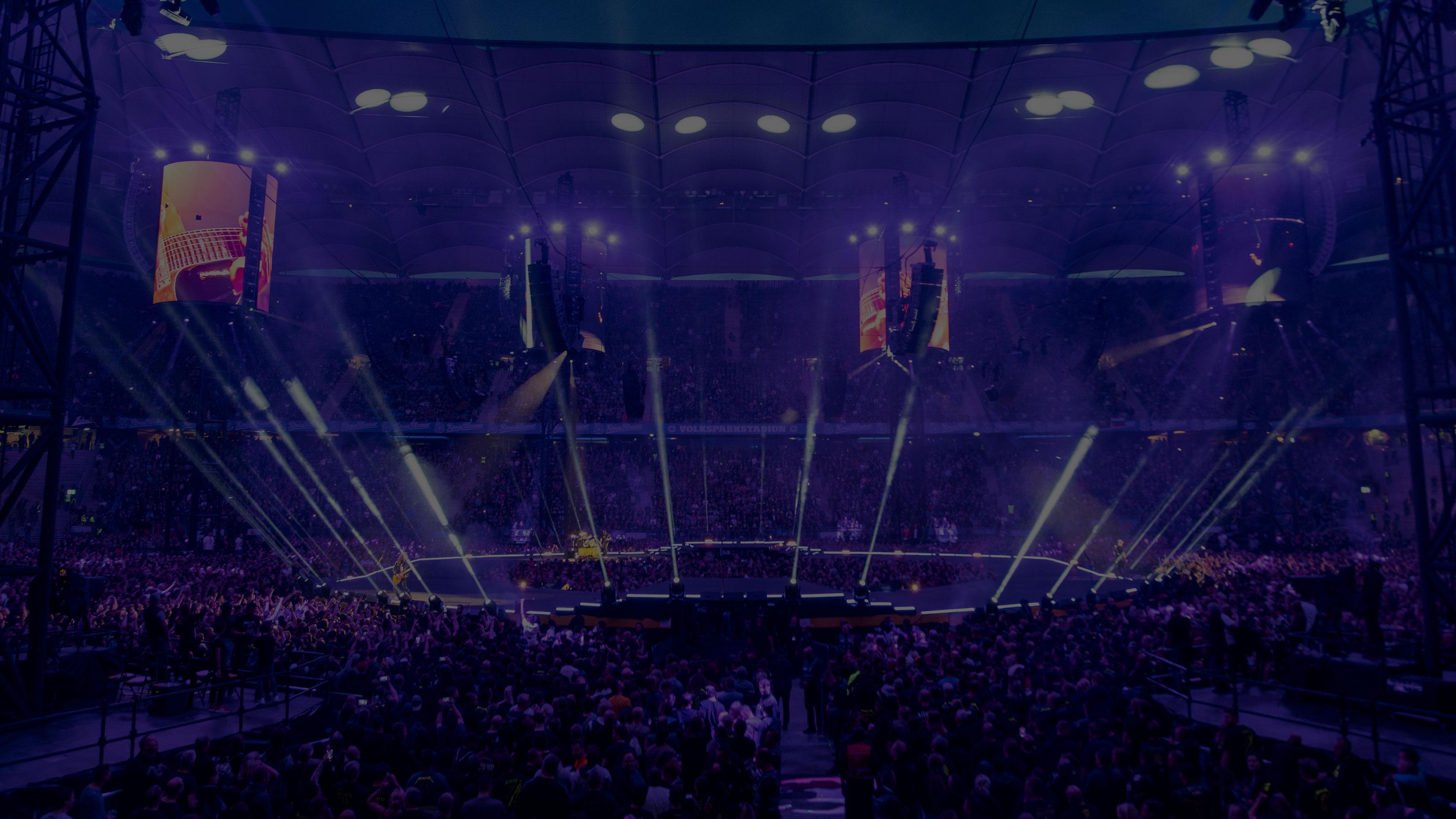 Metallica at Volksparkstadion in Hamburg, Germany on May 28, 2023 on the M72 World Tour