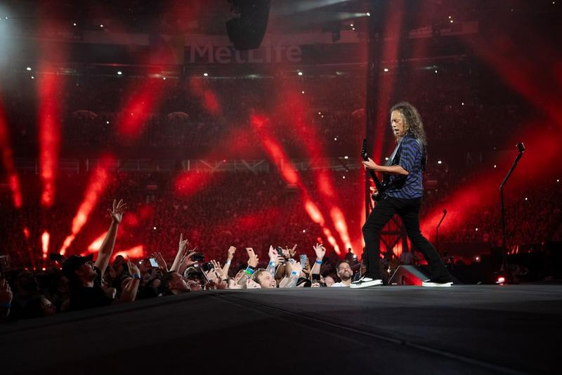 Metallica at MetLife Stadium in East Rutherford, NJ, United States on  August 4, 2023 on the M72 World Tour