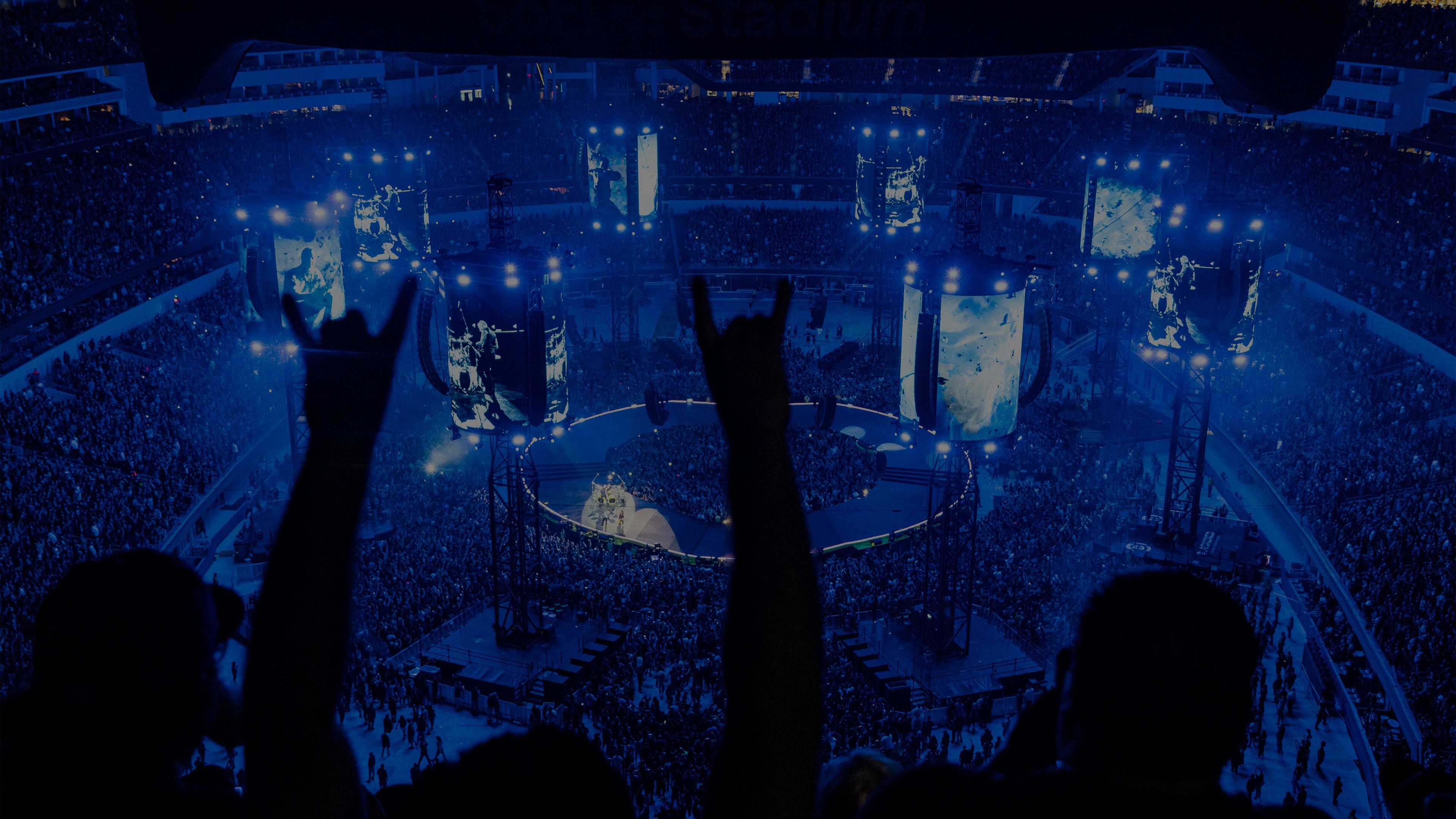 Metallica at SoFi Stadium in Los Angeles, CA, United States on August 27, 2023 on the M72 World Tour