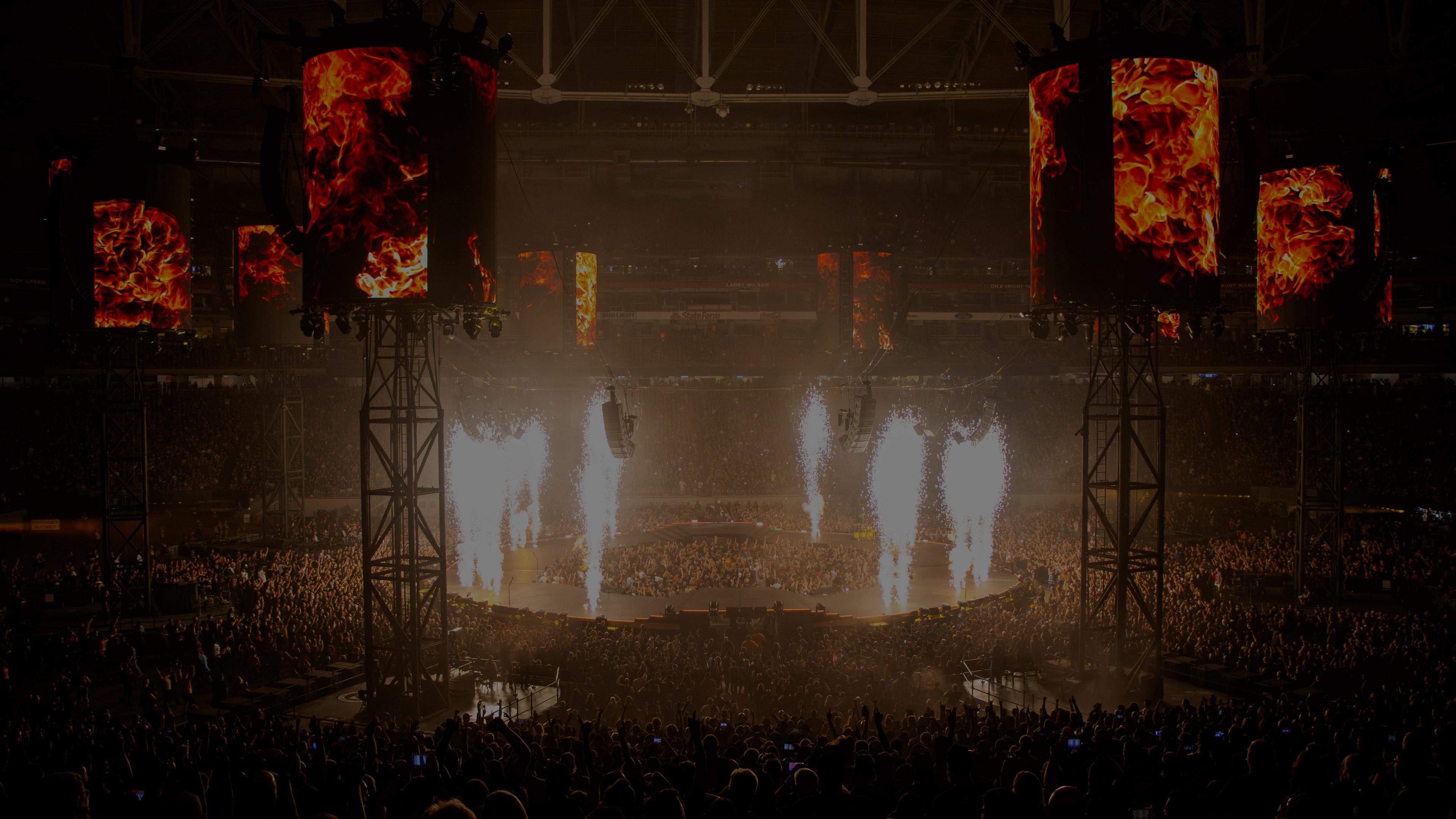 Metallica at State Farm Stadium in Phoenix, AZ, United States on September 1, 2023 on the M72 World Tour