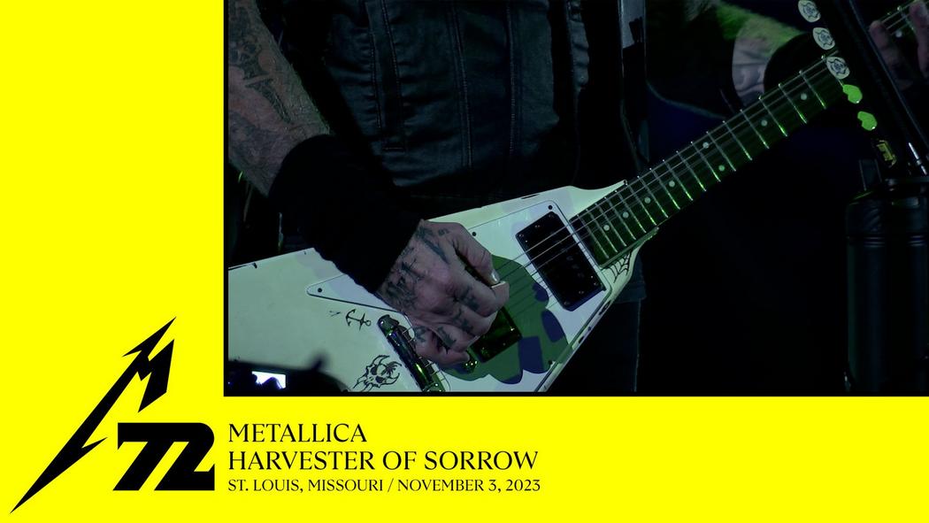 Harvester of Sorrow (St. Louis, MO - November 3, 2023)