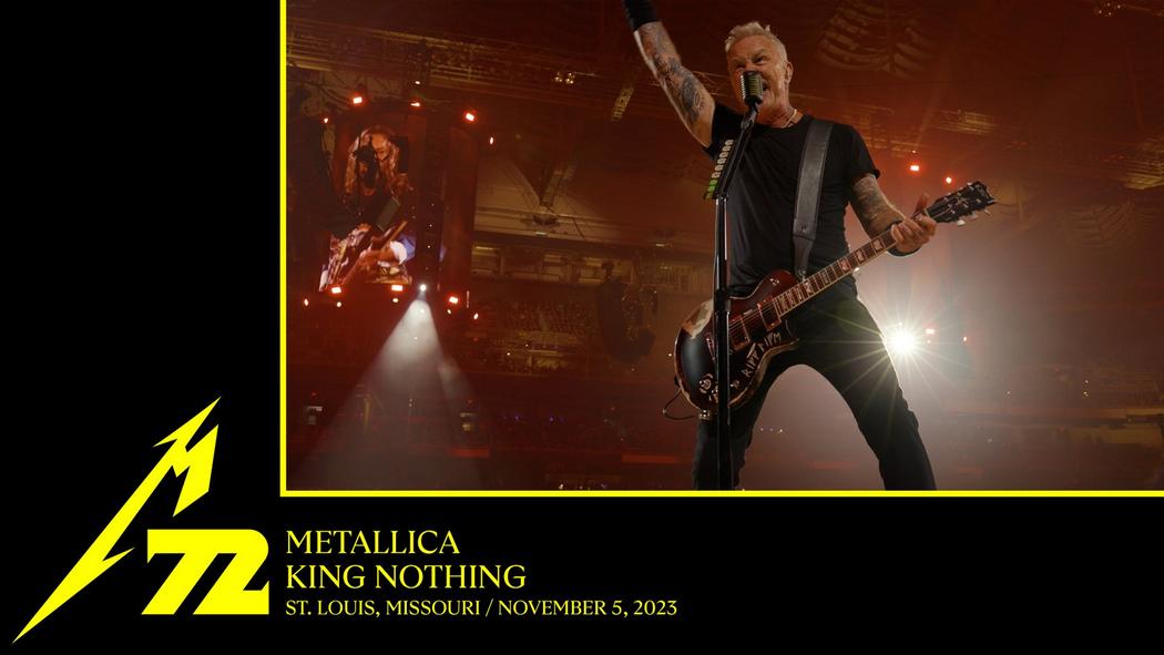 Metallica The Dome At America's Center St. Louis, MO Nov 5, 2023