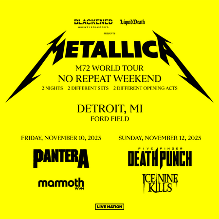 M72 World Tour - Detroit, MI - November 10, 2023