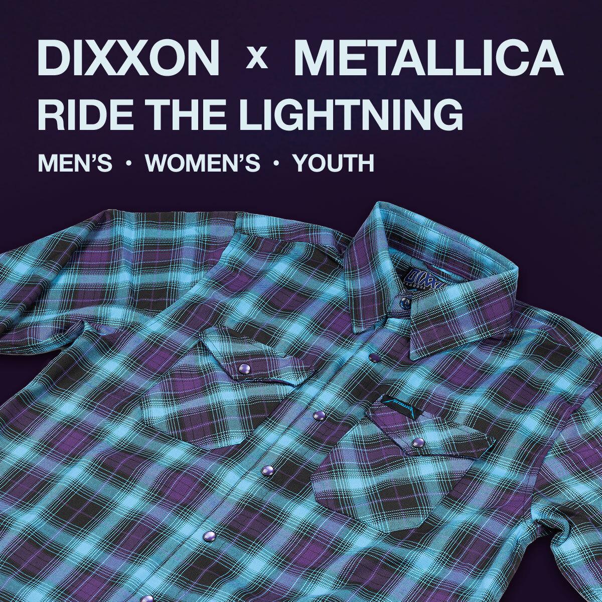 Store Dixxon Metallica Flannel XL BNIB