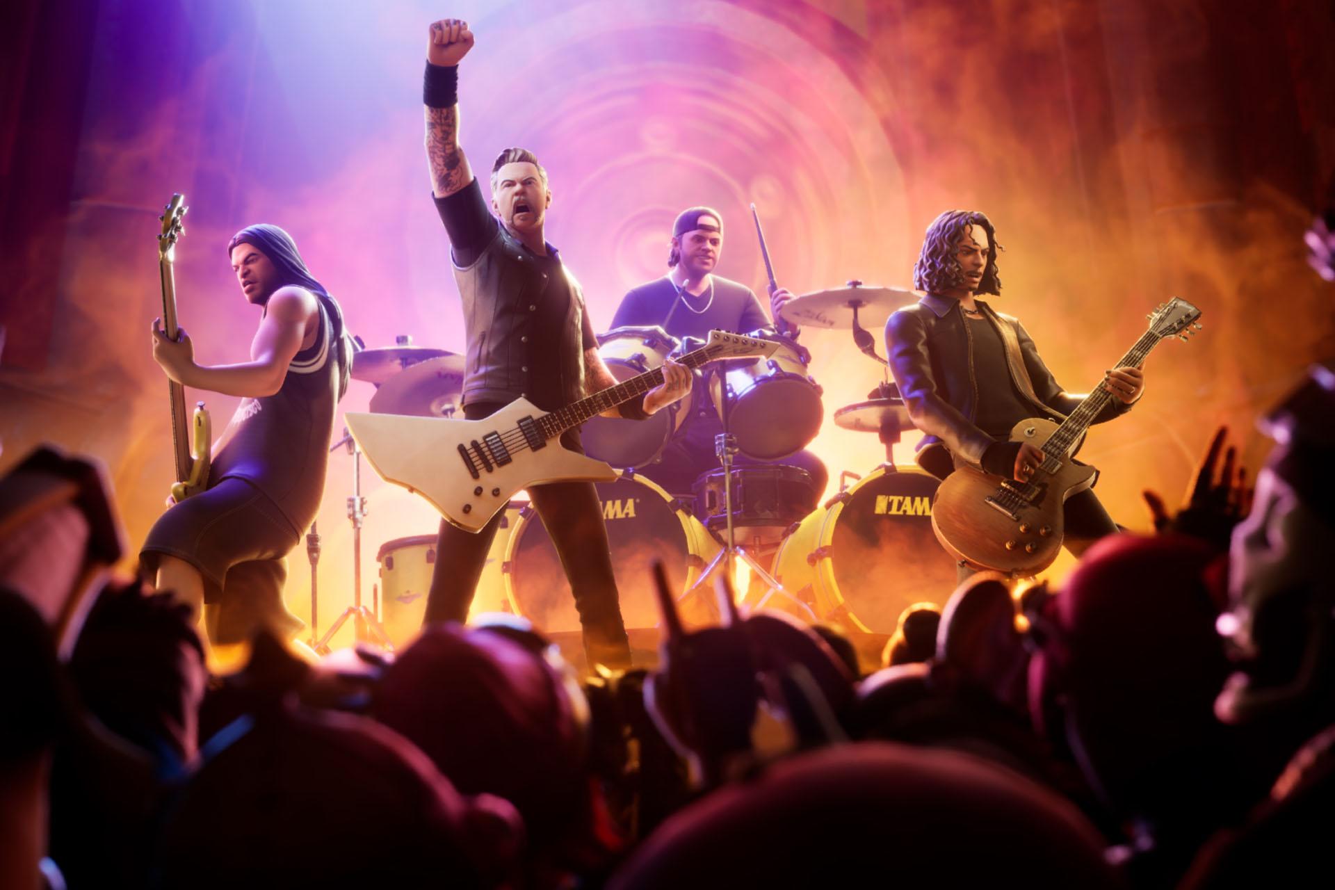 Fortnite x Metallica Banner Image