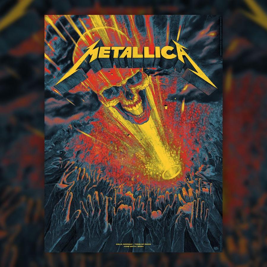 Metallica at Tons of Rock at Ekebergsletta in Oslo, Norway on June 26, 2024