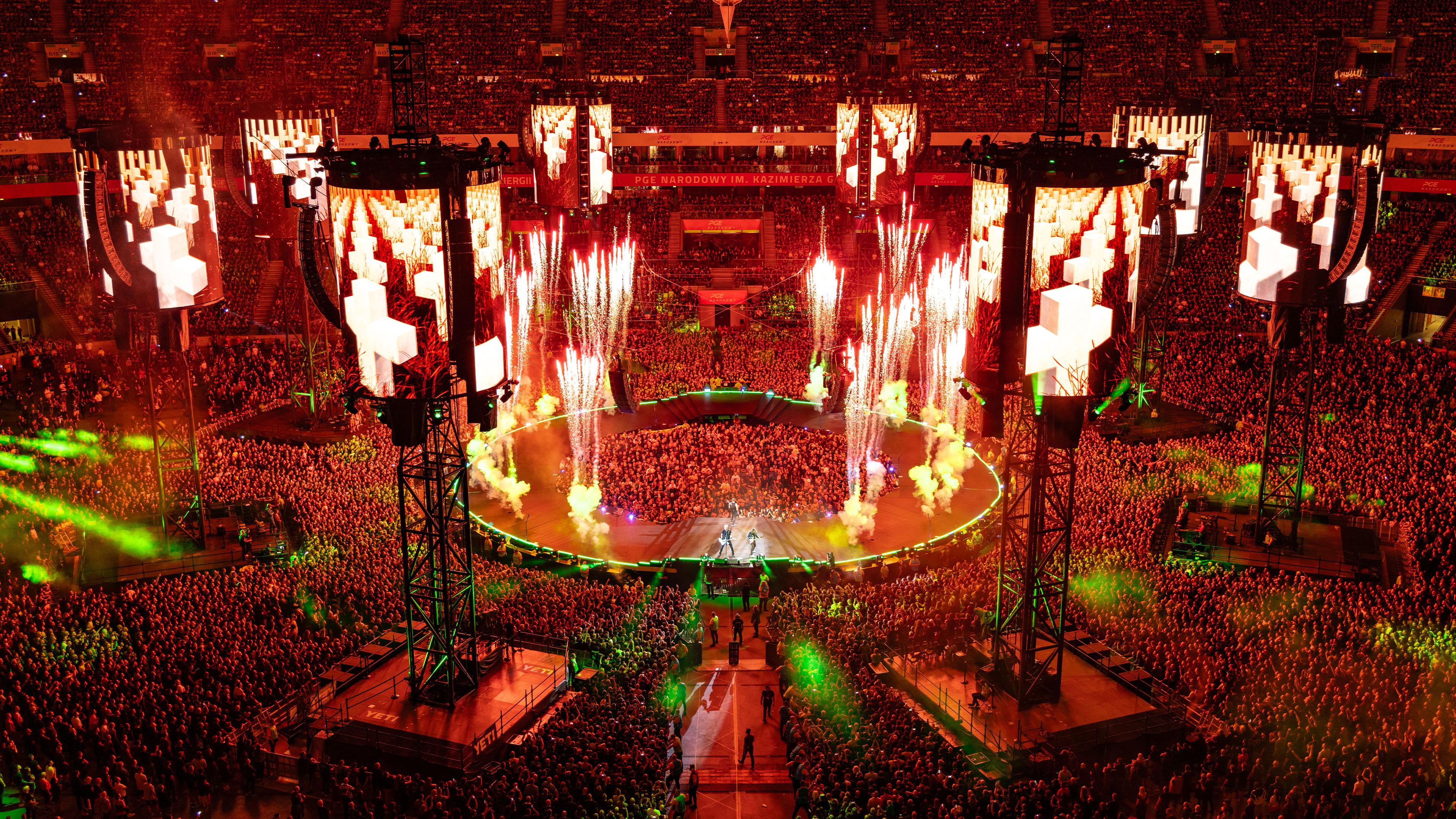 Metallica At PGE Narodowy In Warsaw Poland On July 5 2024 On The M72   2024 07jul05 Social