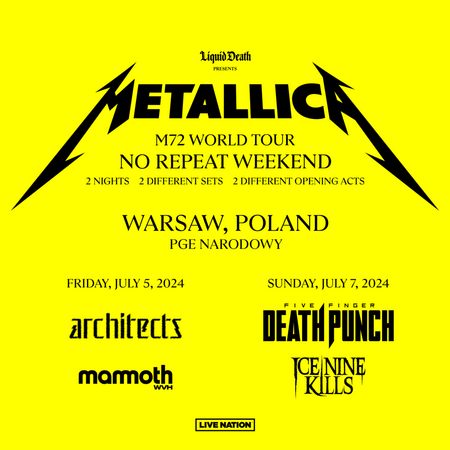 M72 World Tour - Warsaw, Poland - July 5, 2024
