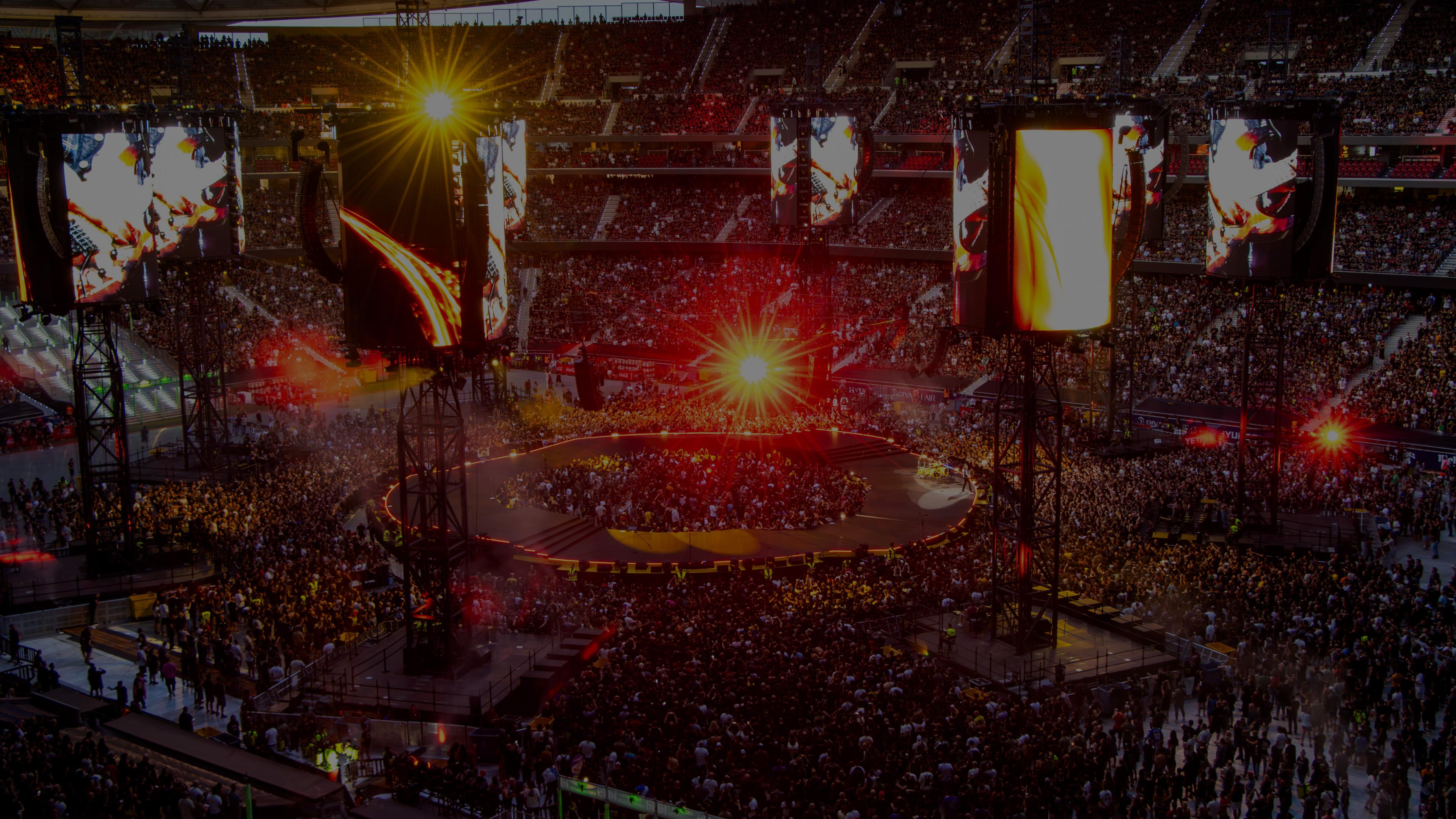 Metallica at Estadio Cívitas Metropolitano in Madrid, Spain on July 12, 2024 on the M72 World Tour