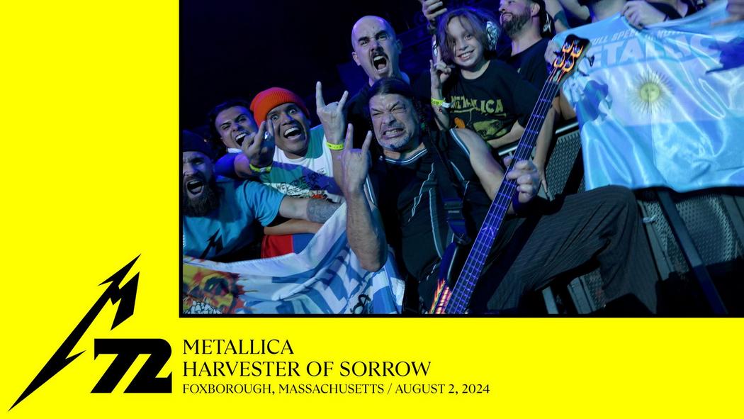 Harvester of Sorrow (Foxborough, MA - August 2, 2024)